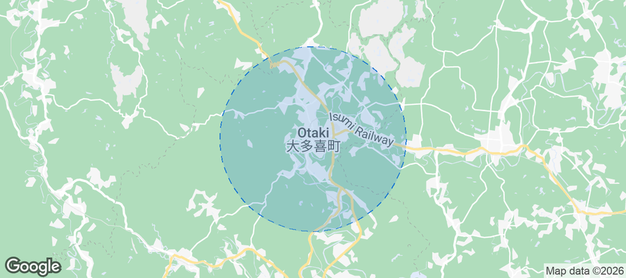 Otaki Airbnb map